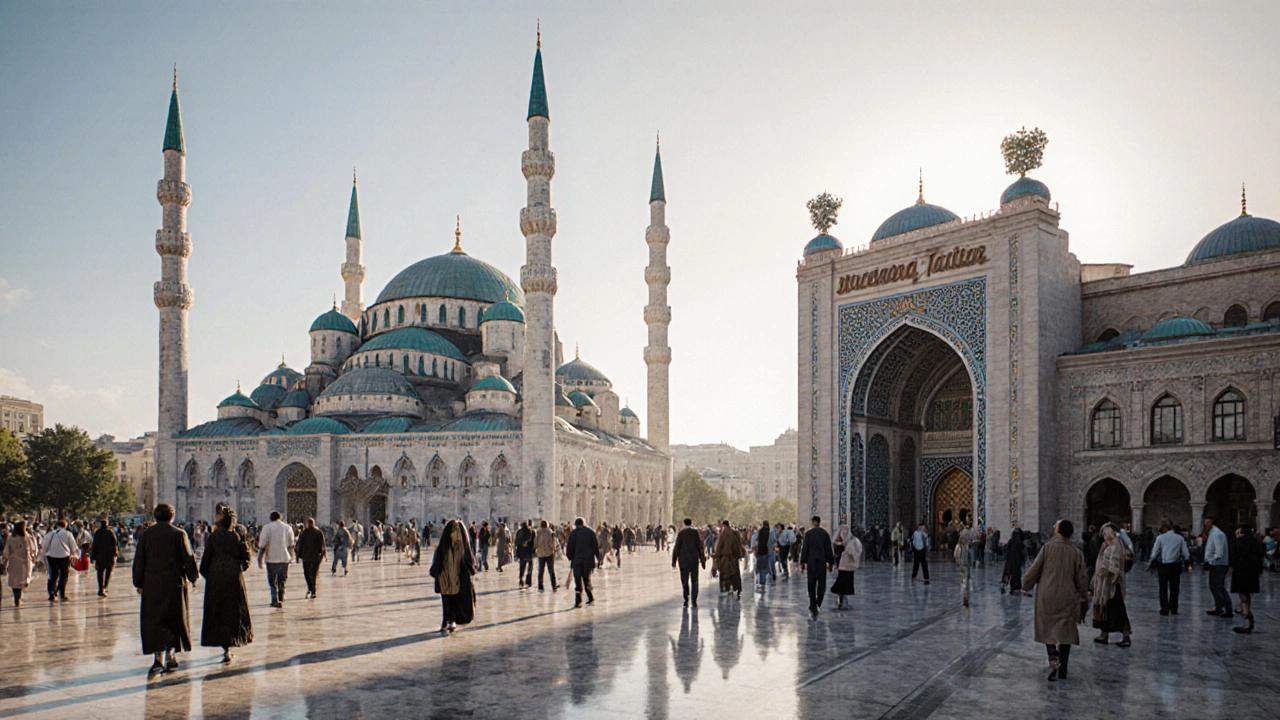 В какой стране из 10 лучших в мире находится больше всего мечетей?