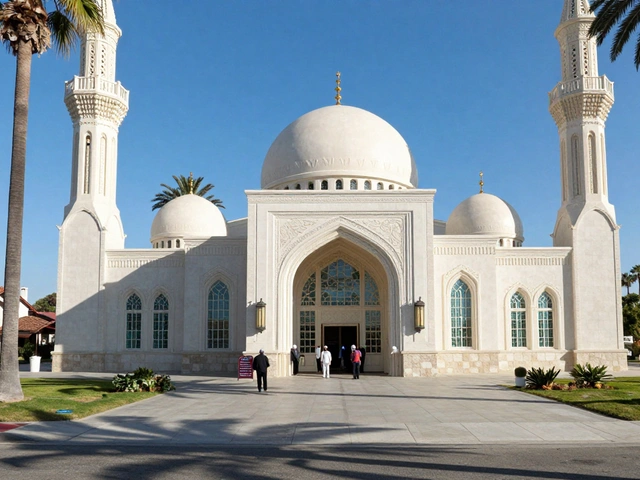 В каком штате США больше всего мечетей?