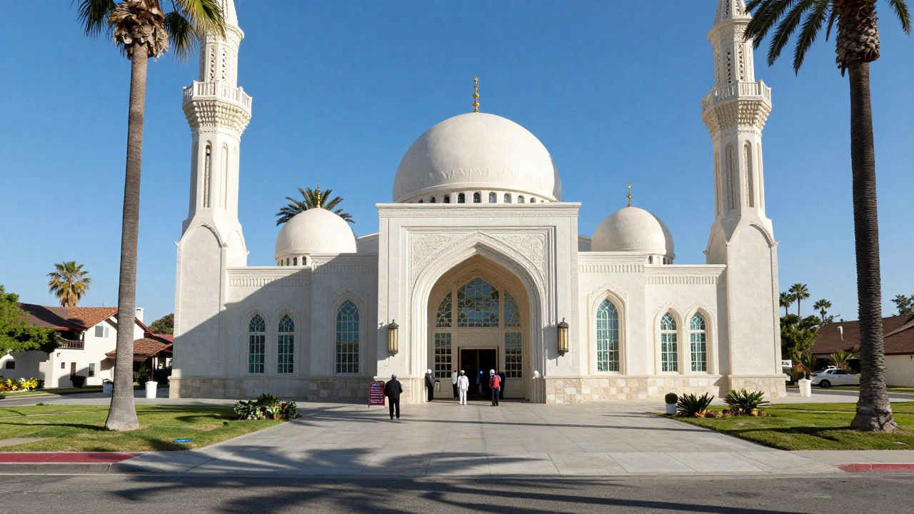 В каком штате США больше всего мечетей?
