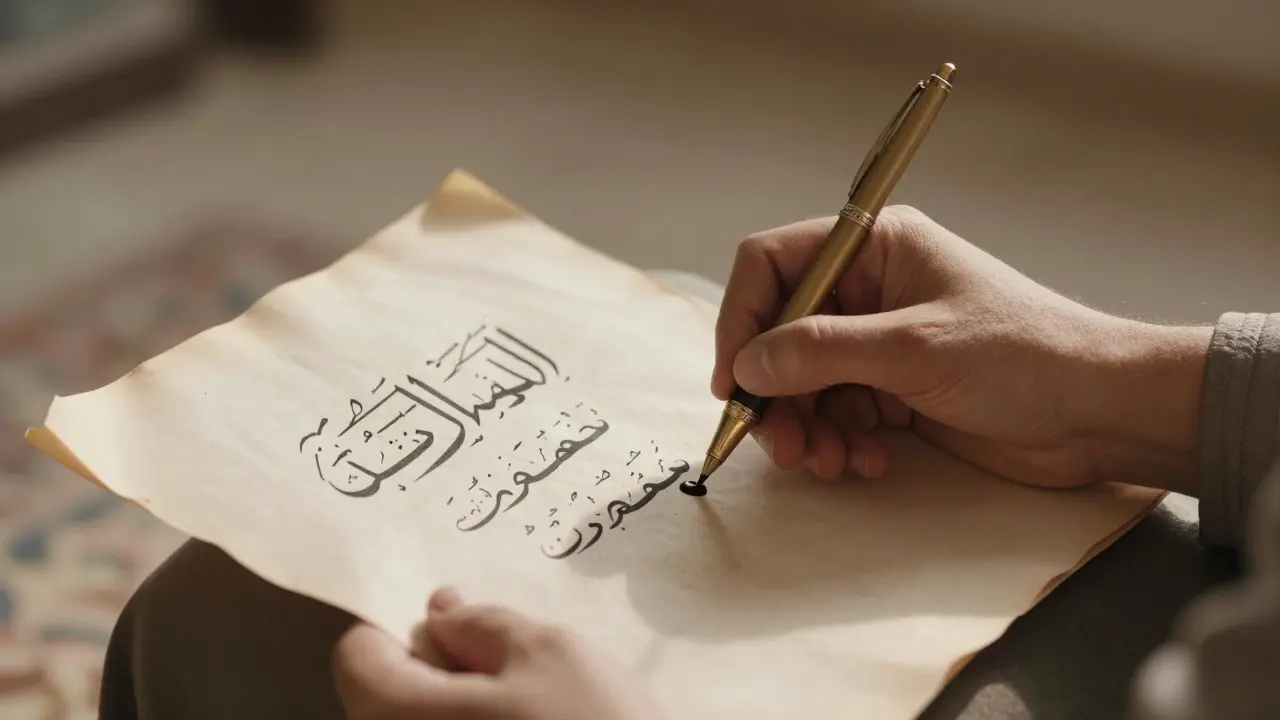 Чем полезна арабская каллиграфия: духовные, умственные и культурные преимущества