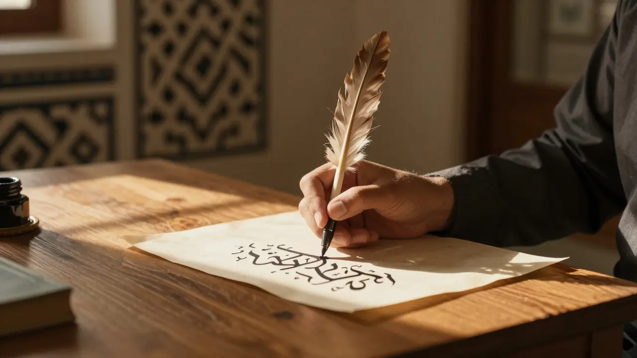 Как почерк влияет на интеллект: связь арабской каллиграфии с мышлением и памятью