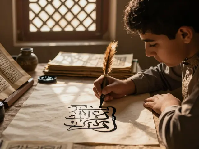 Как арабская каллиграфия влияет на мозг: наука о письме и внимании