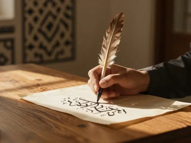 Как почерк влияет на интеллект: связь арабской каллиграфии с мышлением и памятью