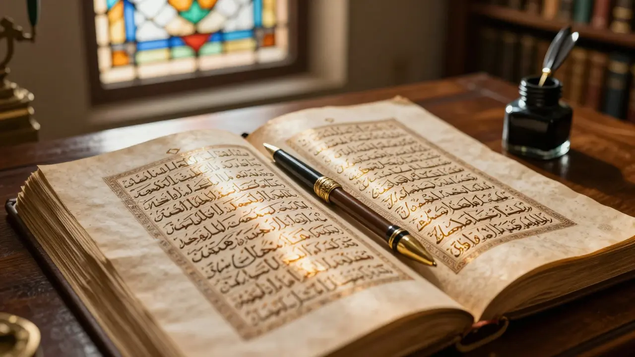Что такое арабский почерк Насх и почему он важен в исламской каллиграфии