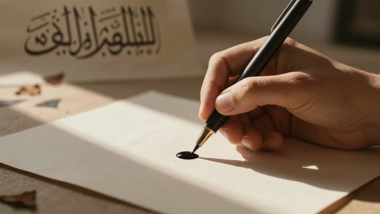 Какие качества в человеке развивает арабская каллиграфия?