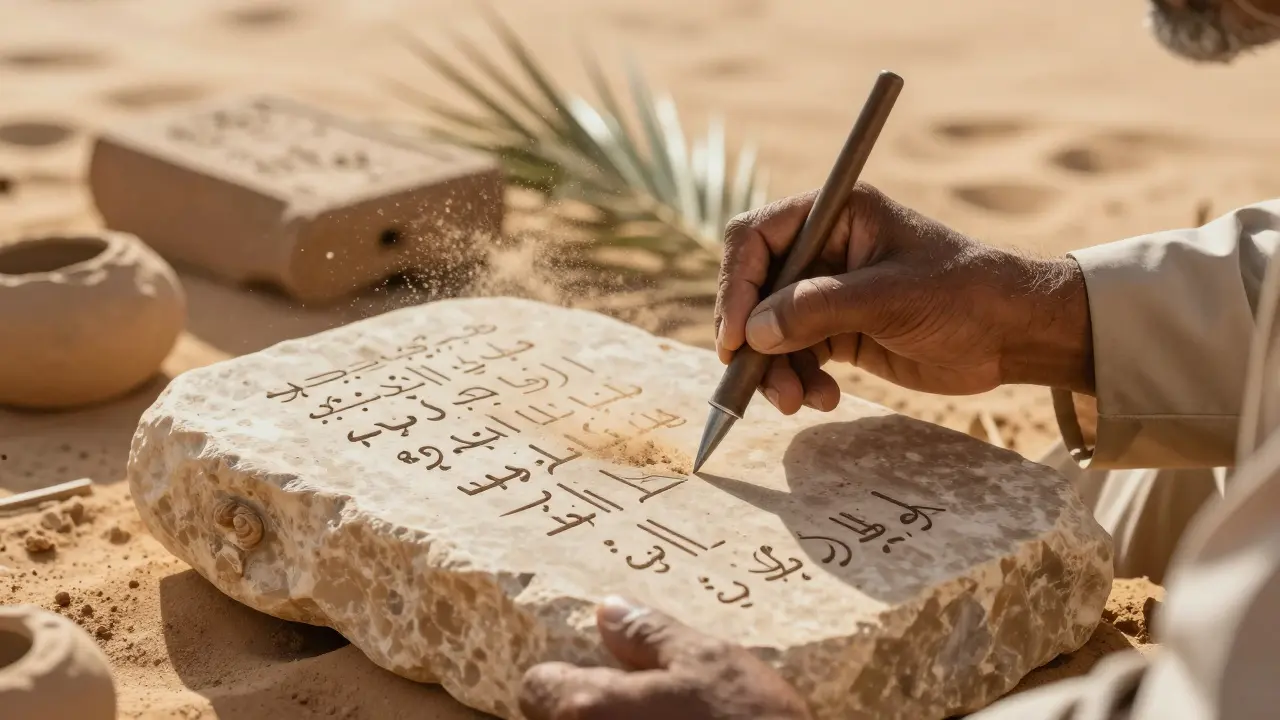 Почему в арабском языке пишут справа налево?